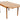 Australian teak extension dining table