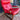 SOLD Tessa T8 rare red leather bentwood chair