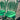 Frog Green painted Windsor chairs