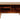 Teak veneer two door record cabinet