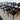 SOLD 8 Chiswell Black Vinyl Dining Chairs